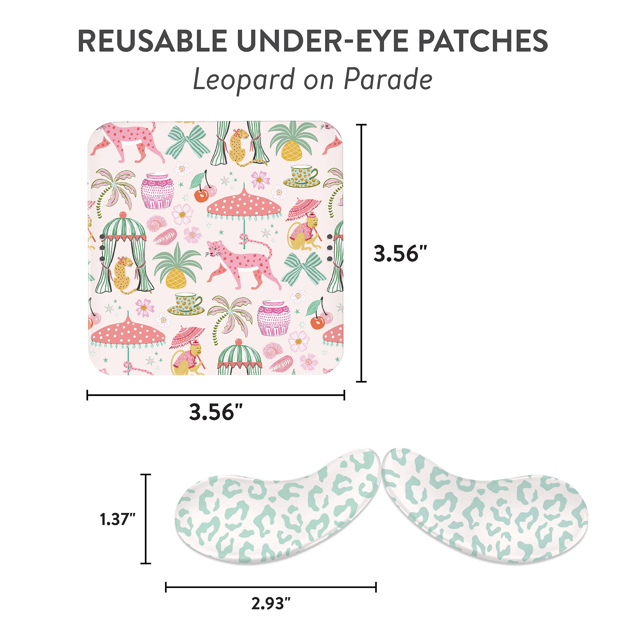 Studio Oh! - Leopard on Parade Reusable Under-Eye Patches