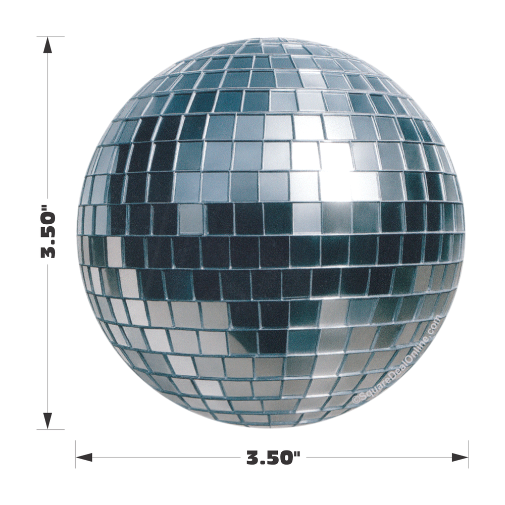 Square Deal Sticker - Disco Ball
