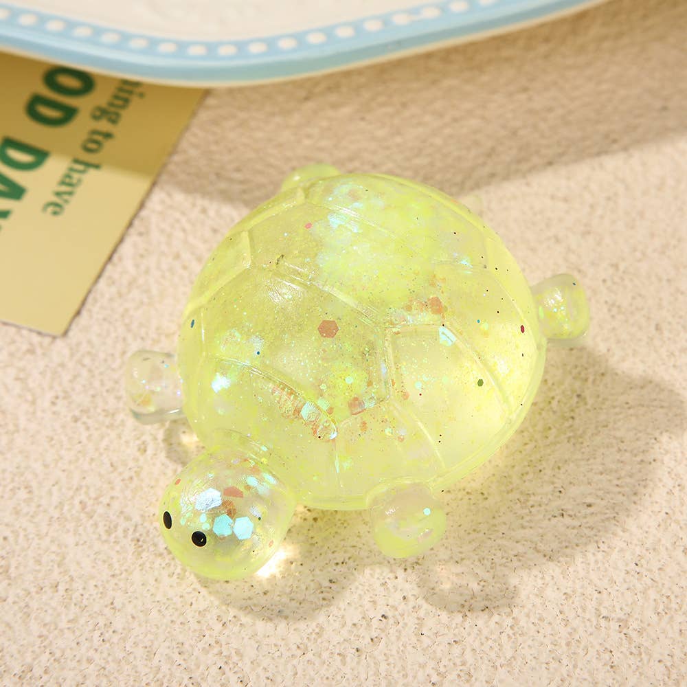 Glitter Turtle Squishy