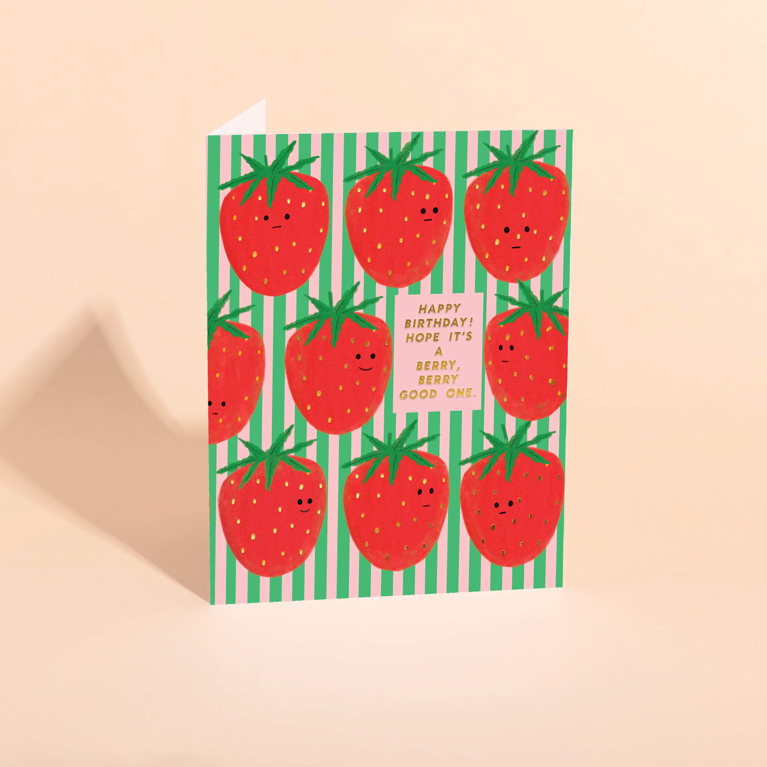 Carolyn Suzuki Birthday Card - Mega Ichigo Party