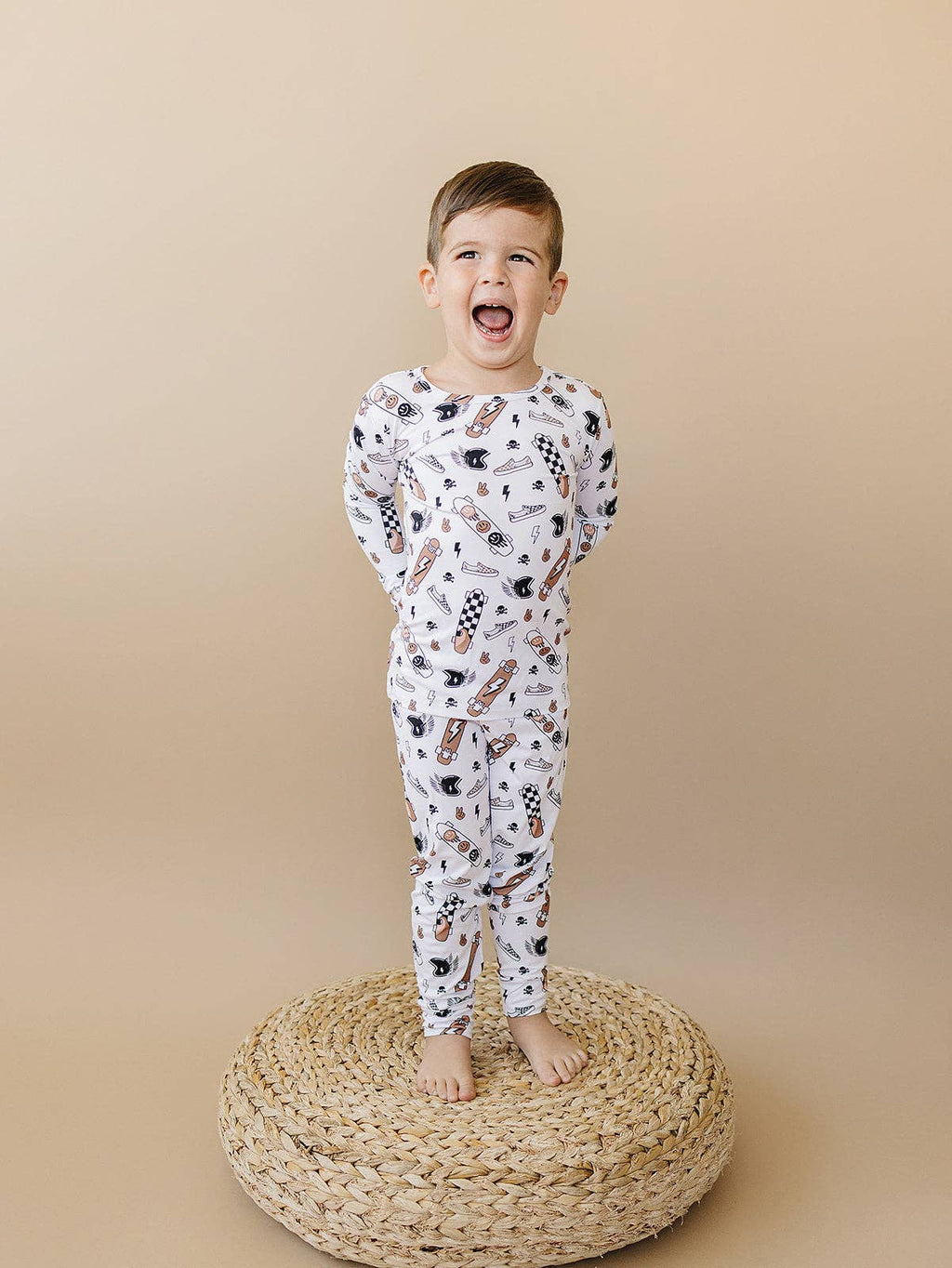 Lucky Panda Kids Bamboo Two Piece Set - Sk8er