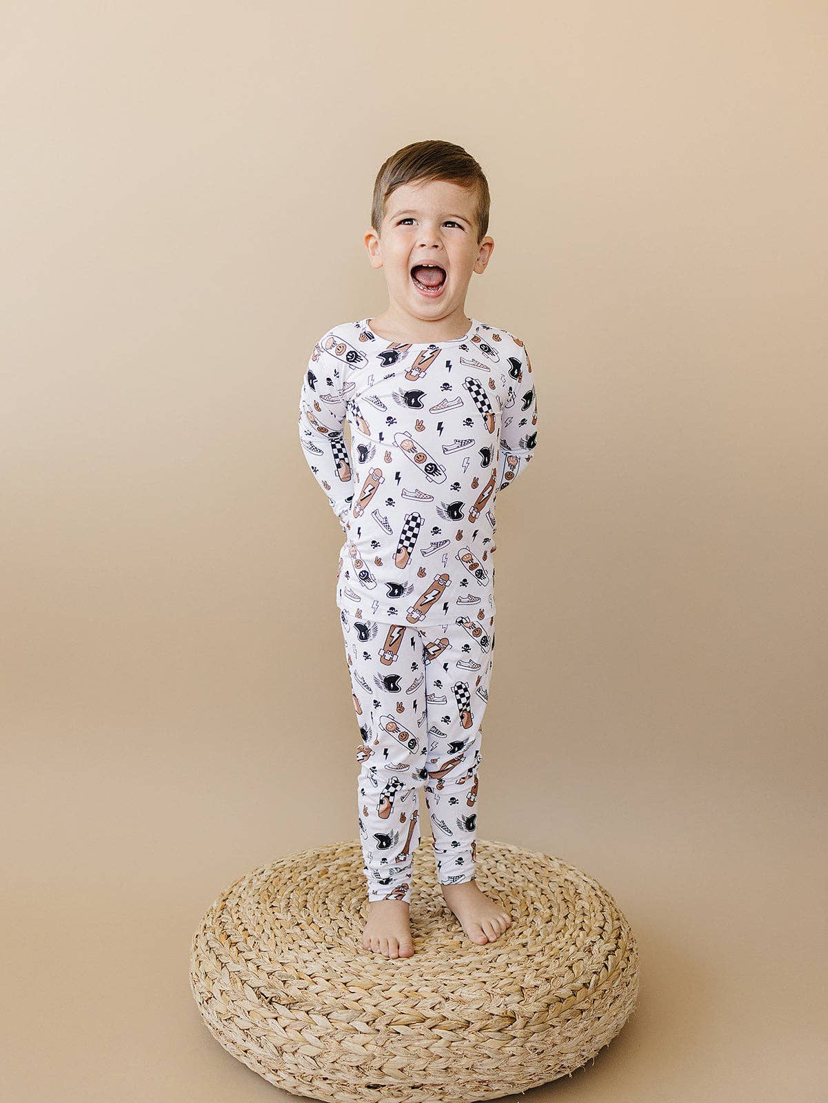 Lucky Panda Kids Bamboo Two Piece Set - Sk8er