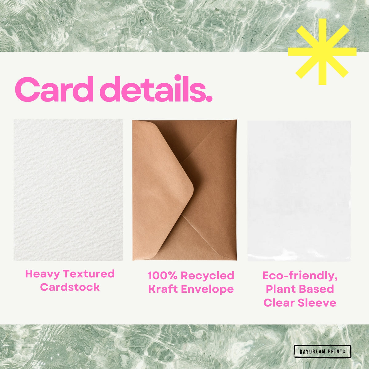 Daydream Prints Greeting Card - Vibes