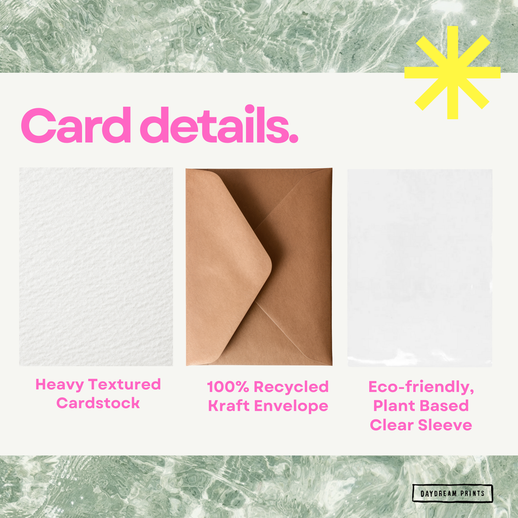 Daydream Prints Greeting Card - I Freaking Love You