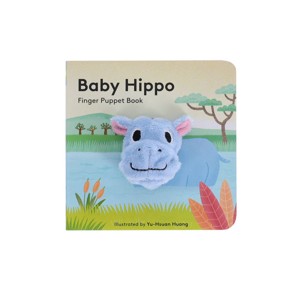 Chronicle Books - Baby Hippo: Finger Puppet Book