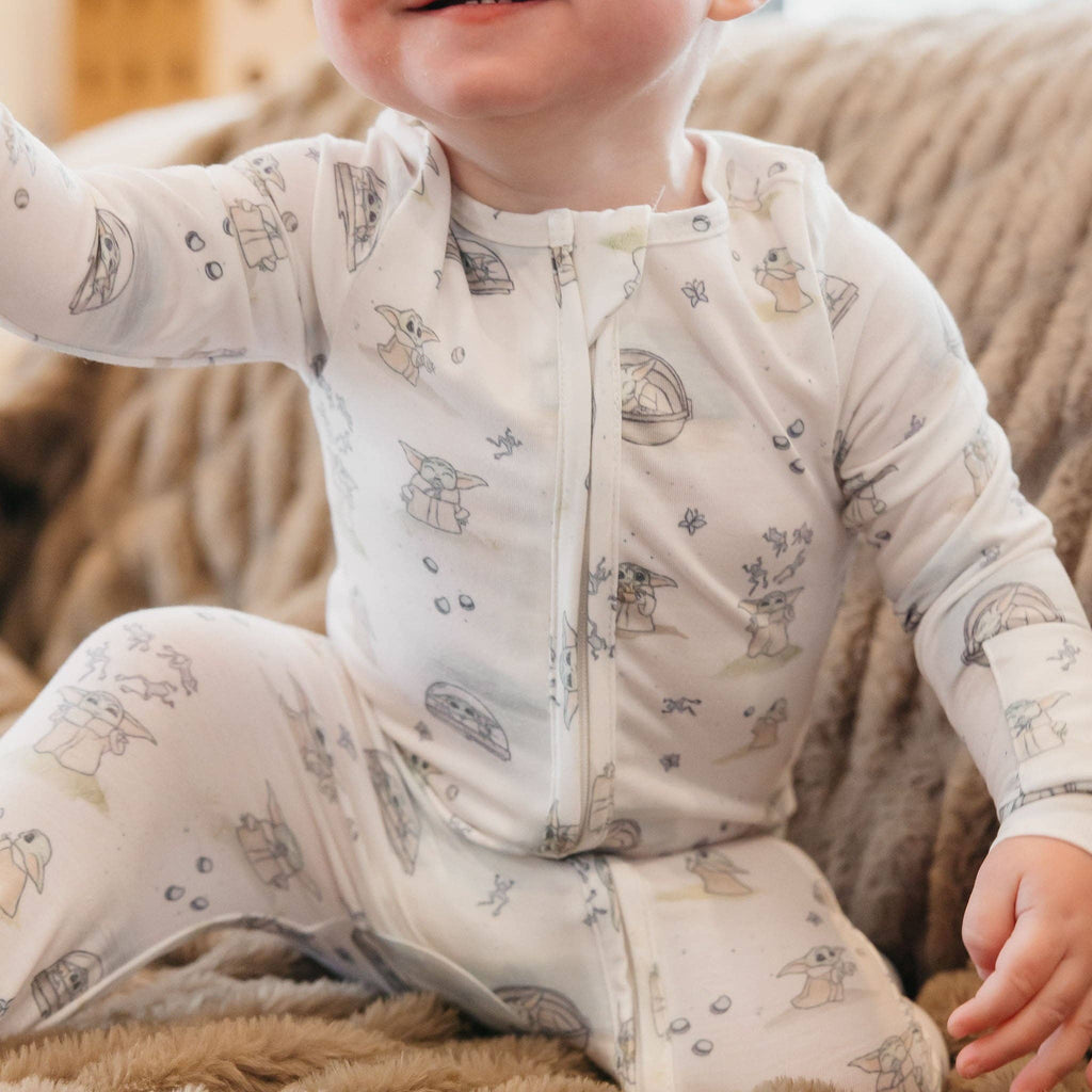 Copper Pearl - Zip-Up Footie Pajama - Star Wars Grogu