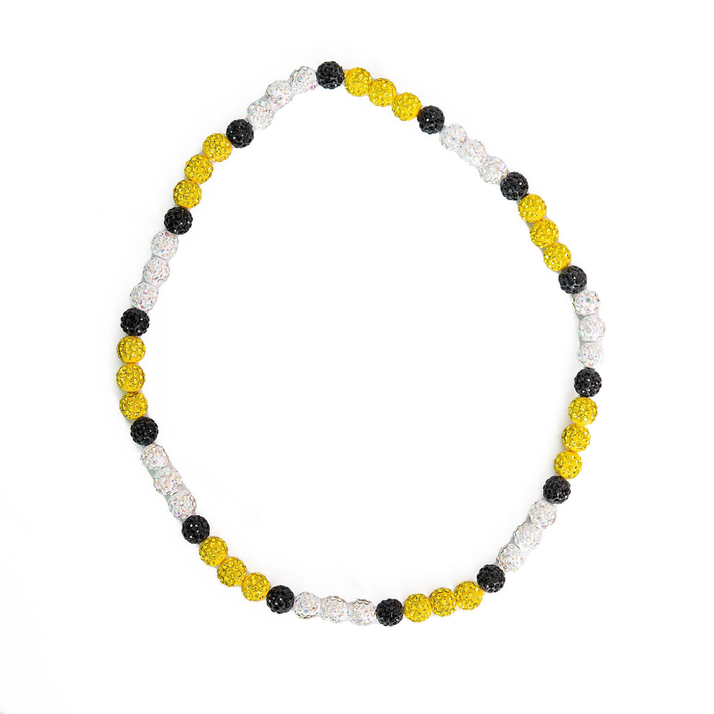 Golden Thread - Bling Baseball Necklace