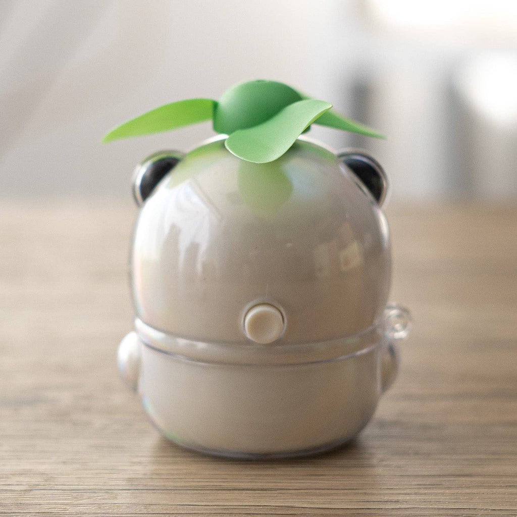 Urban Tokyo - Mini Handheld Fan - Green Panda
