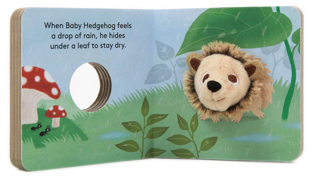Chronicle Books - Baby Hedgehog: Finger Puppet Book
