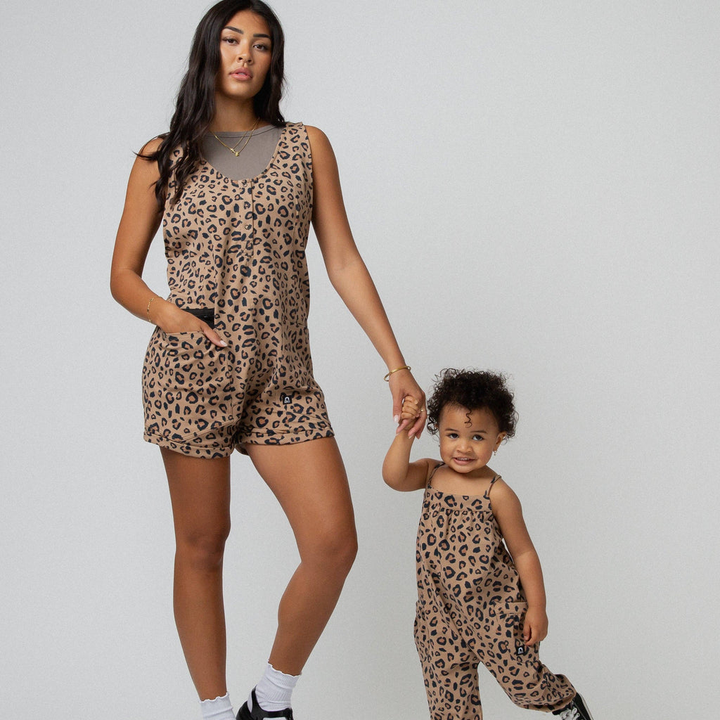 RAGS - Strappy Jumper - 'Leopard'