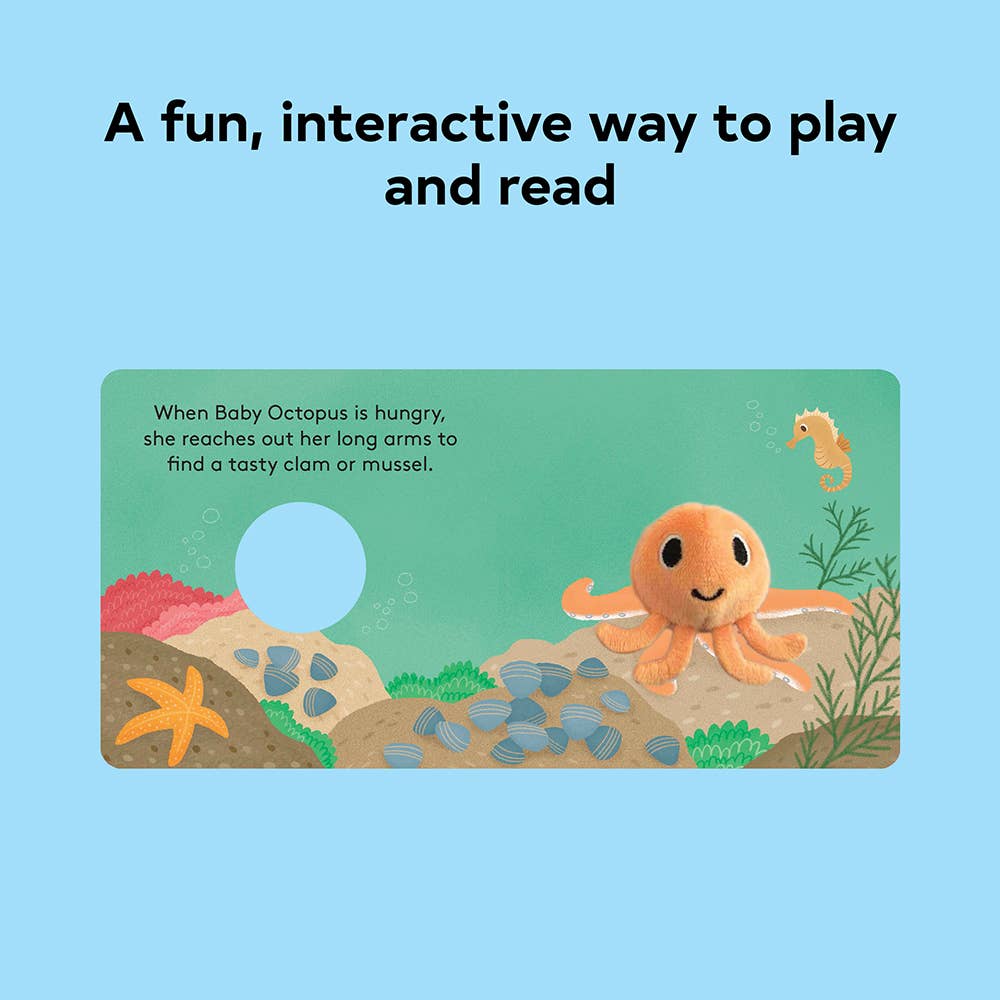 Chronicle Books - Baby Octopus: Finger Puppet Book