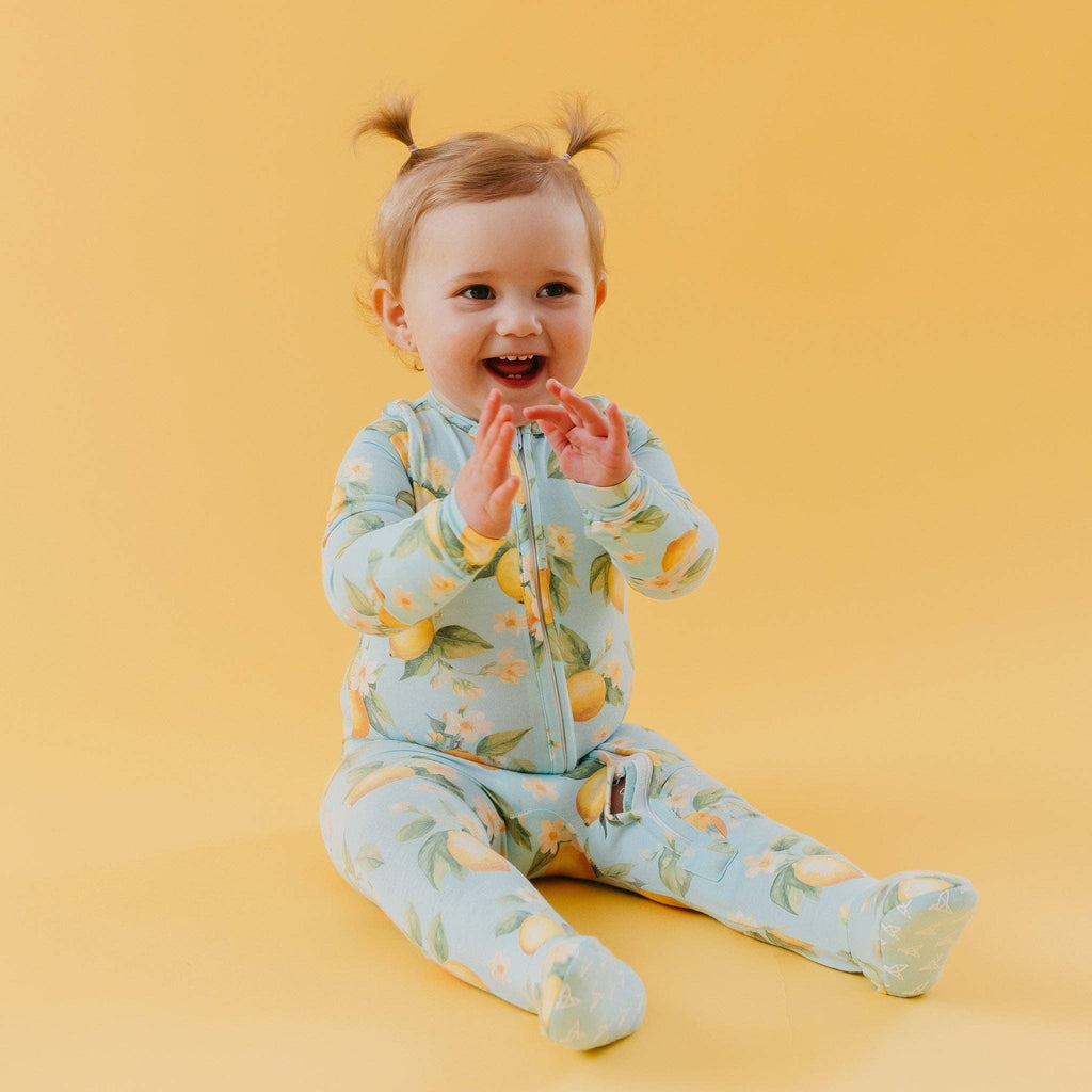 Copper Pearl - Zip-Up Footie Pajama - Melody