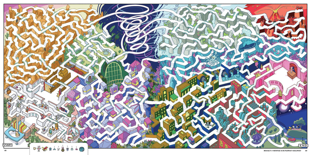 Chronicle Books - Disney Parks Mazes