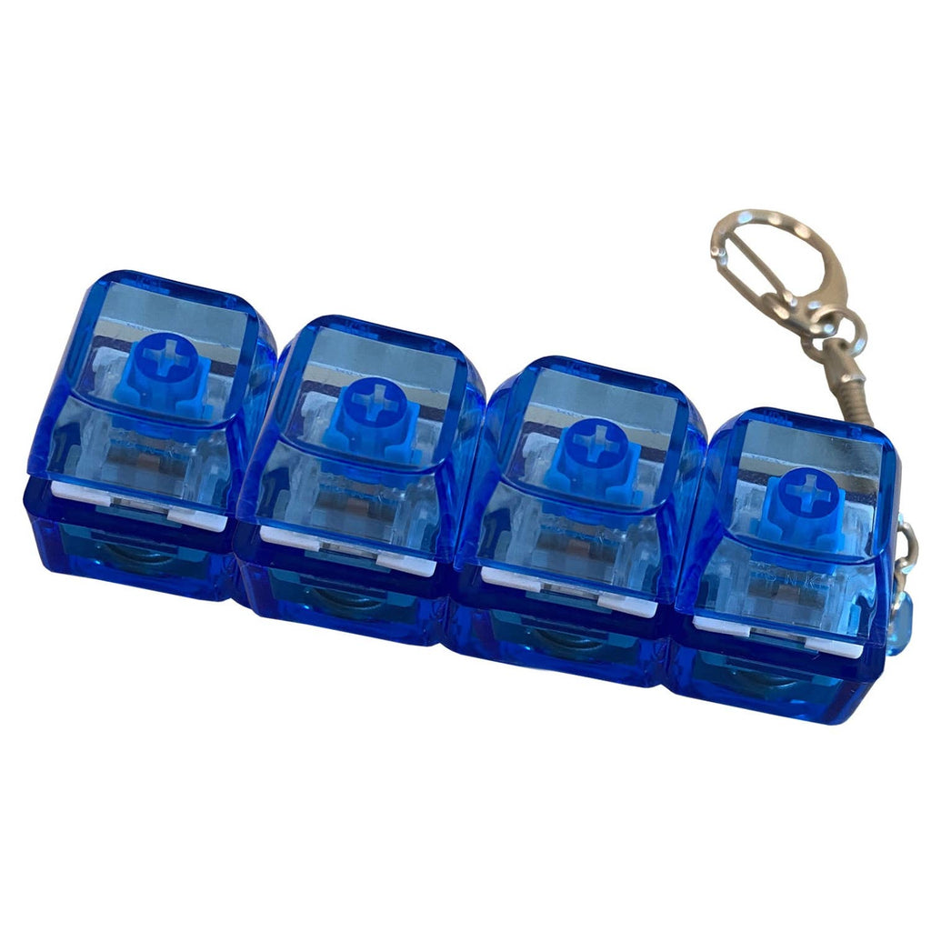 Streamline - Keyboard Fidget LED Keyring - Blue