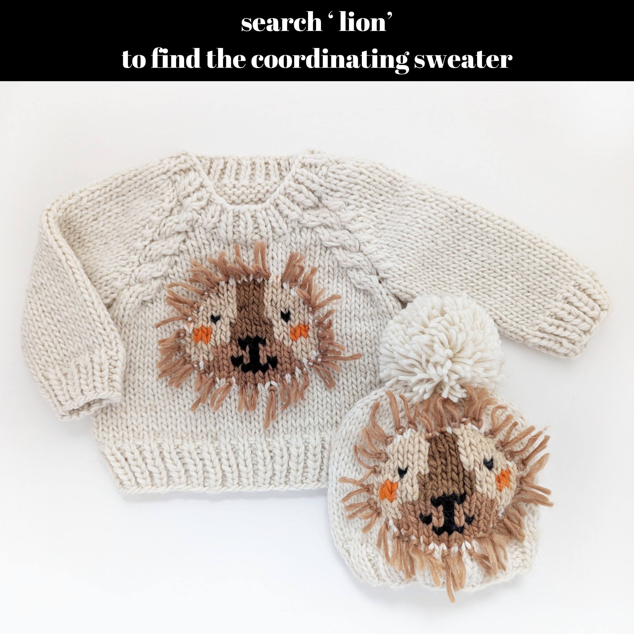 Huggalugs Lion Beanie