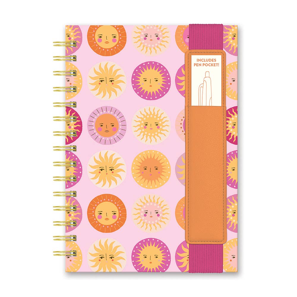 Studio Oh! - On the Sunny Side Oliver Notebook with Pen Pocket