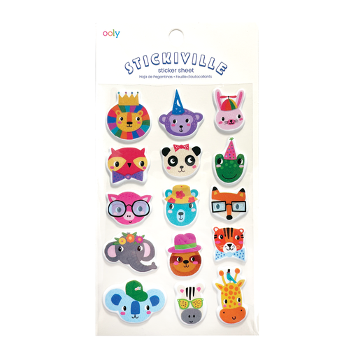 OOLY - Stickiville Stickers - Party Animals
