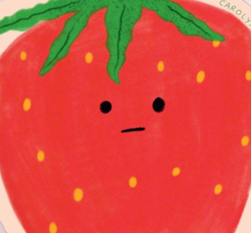 Carolyn Suzuki Sticker - Giant Ichigo