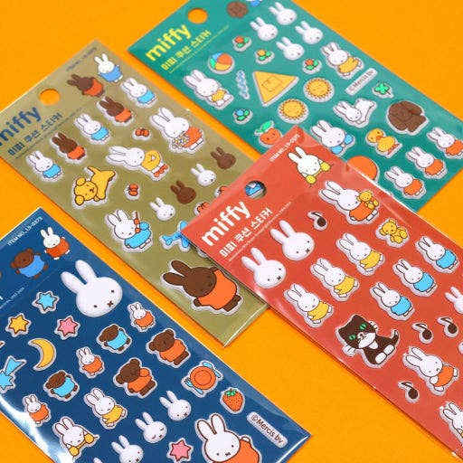 K-Wonderland - Miffy Soft Cushion Sticker Pack
