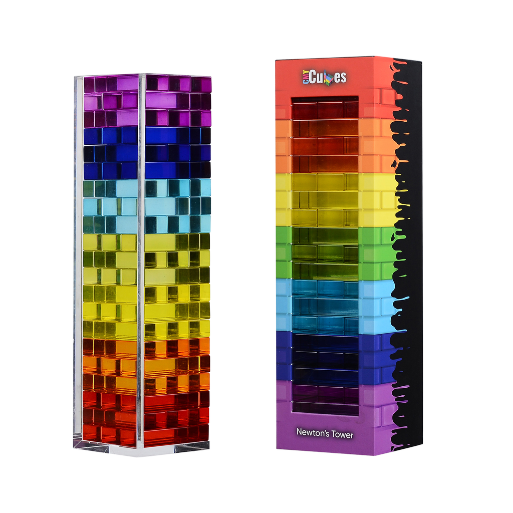 CMY Cubes - Newton's Tower