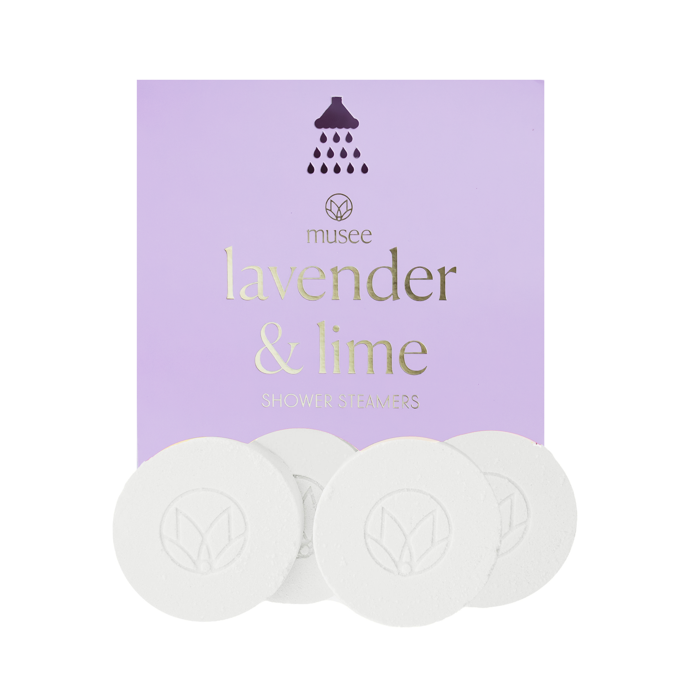 Musee - Lavender & Lime Shower Steamers