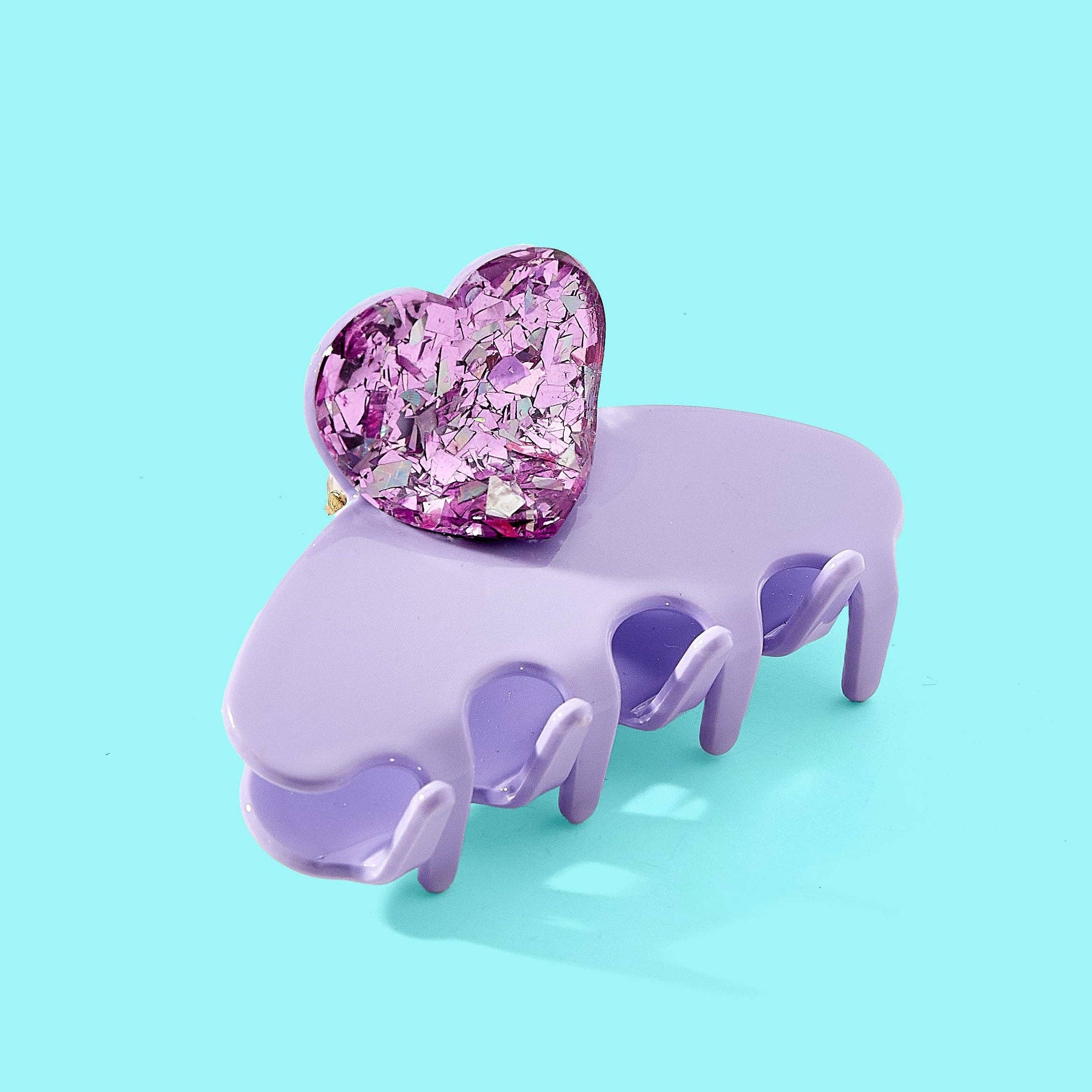 Taylor Elliott Designs - Purple Heart Confetti Clip