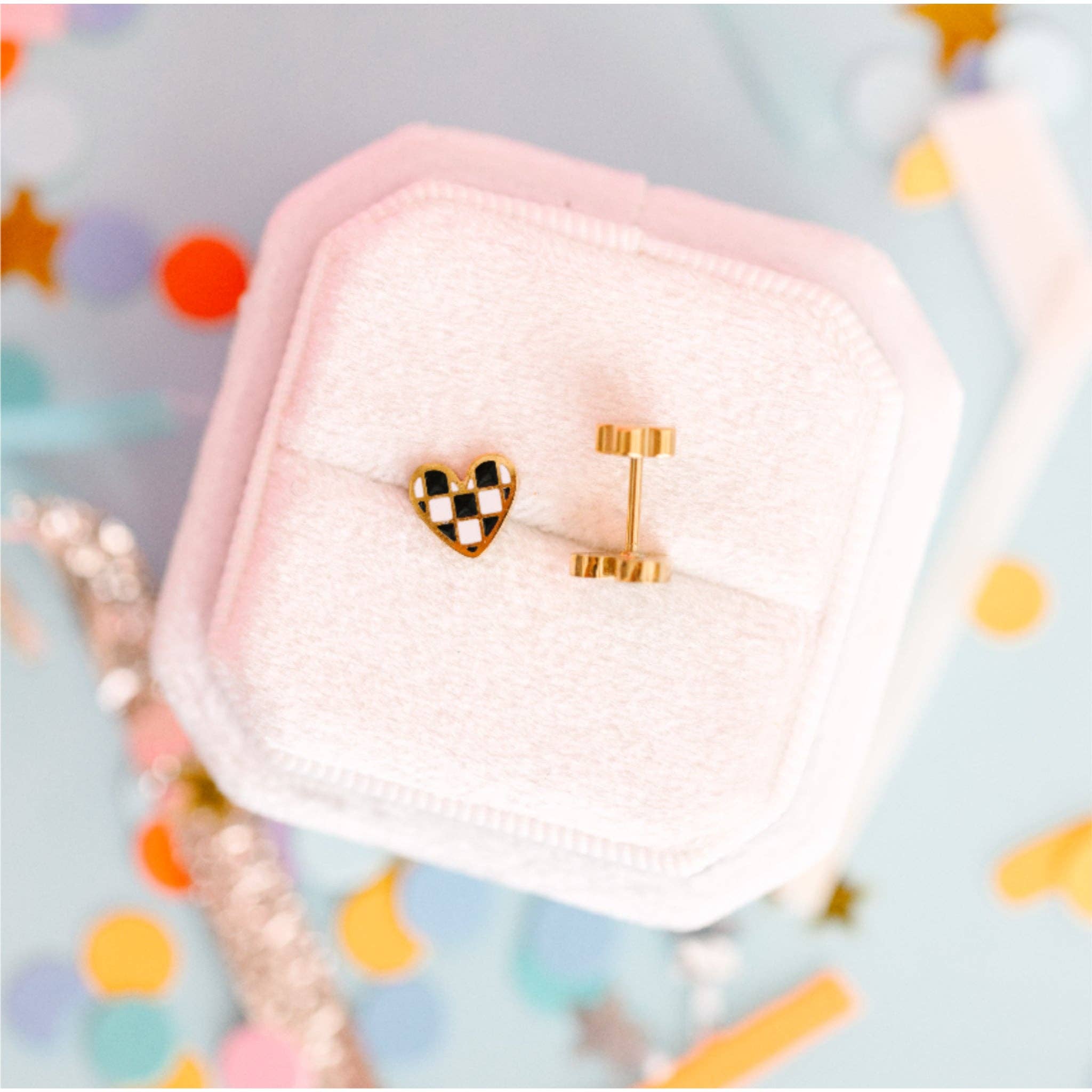 Pierced Co - Checkered Heart