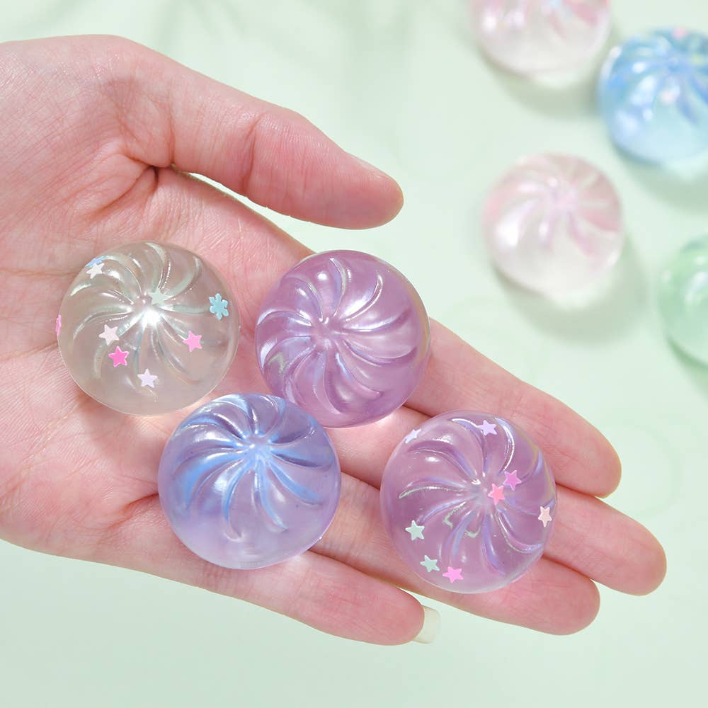 Mini Glitter Mystery Dumpling Squishy