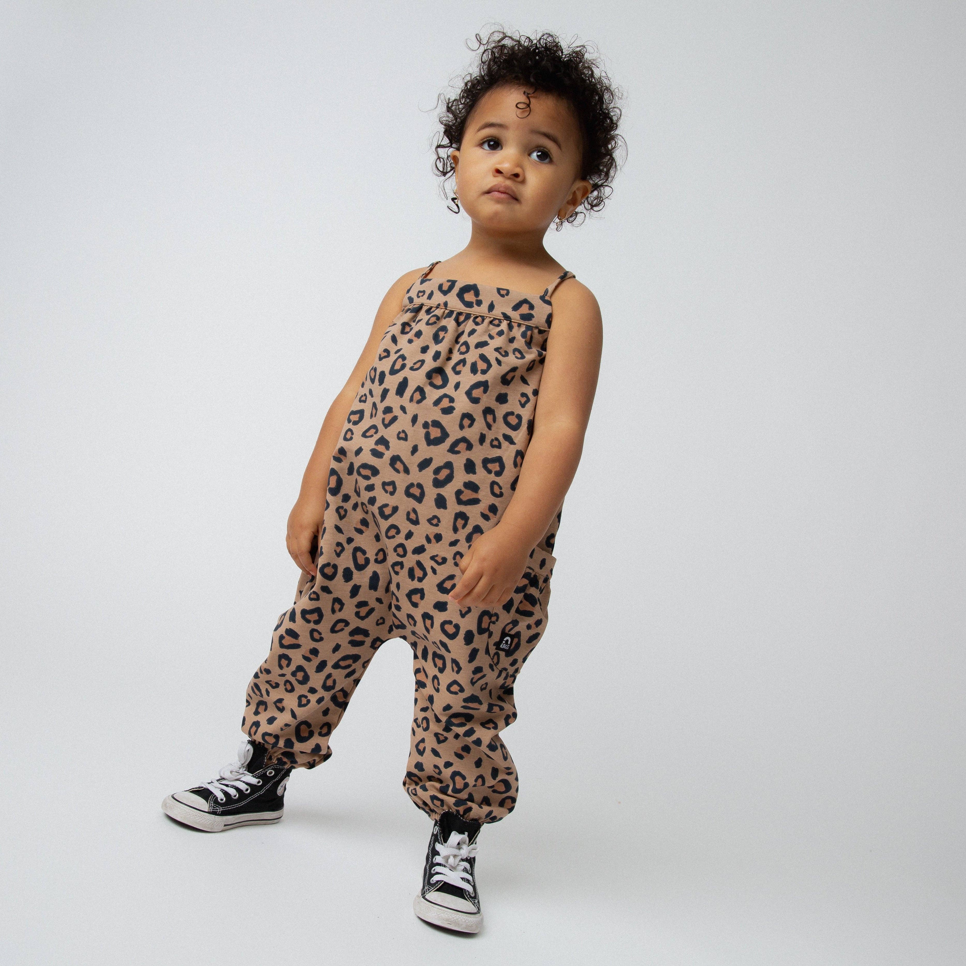RAGS - Strappy Jumper - 'Leopard'