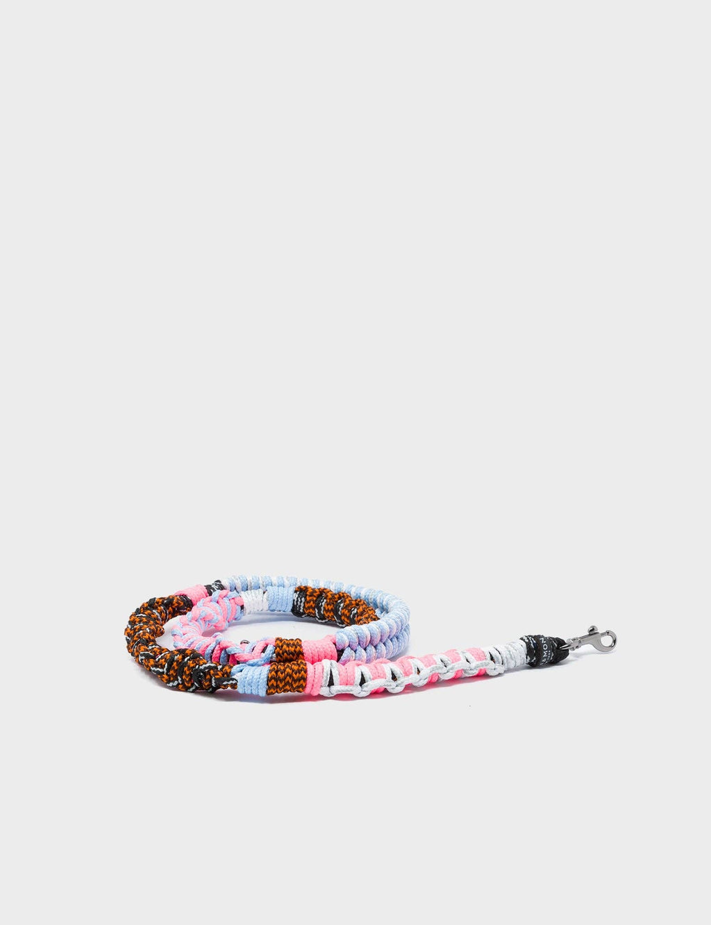 Min & Mon - Detachable Shoulder Strap - Blue and Pink and Orange Handwoven¬†Paracord