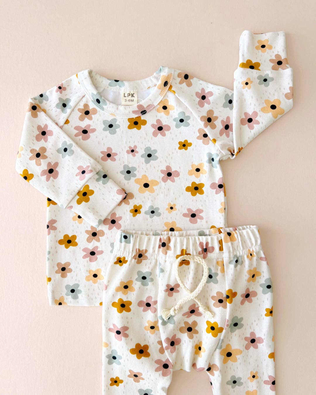 Lucky Panda Kids Lounge Set - Floral