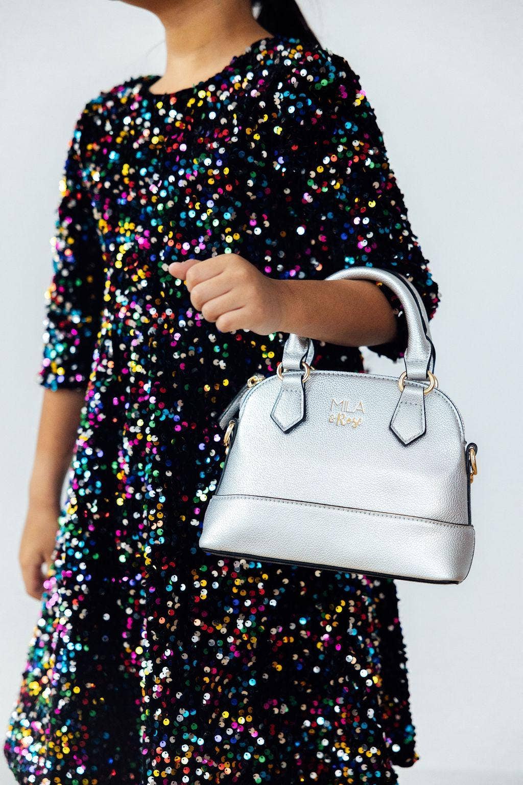Mila & Rose - Confetti Velvet Sequin Dress