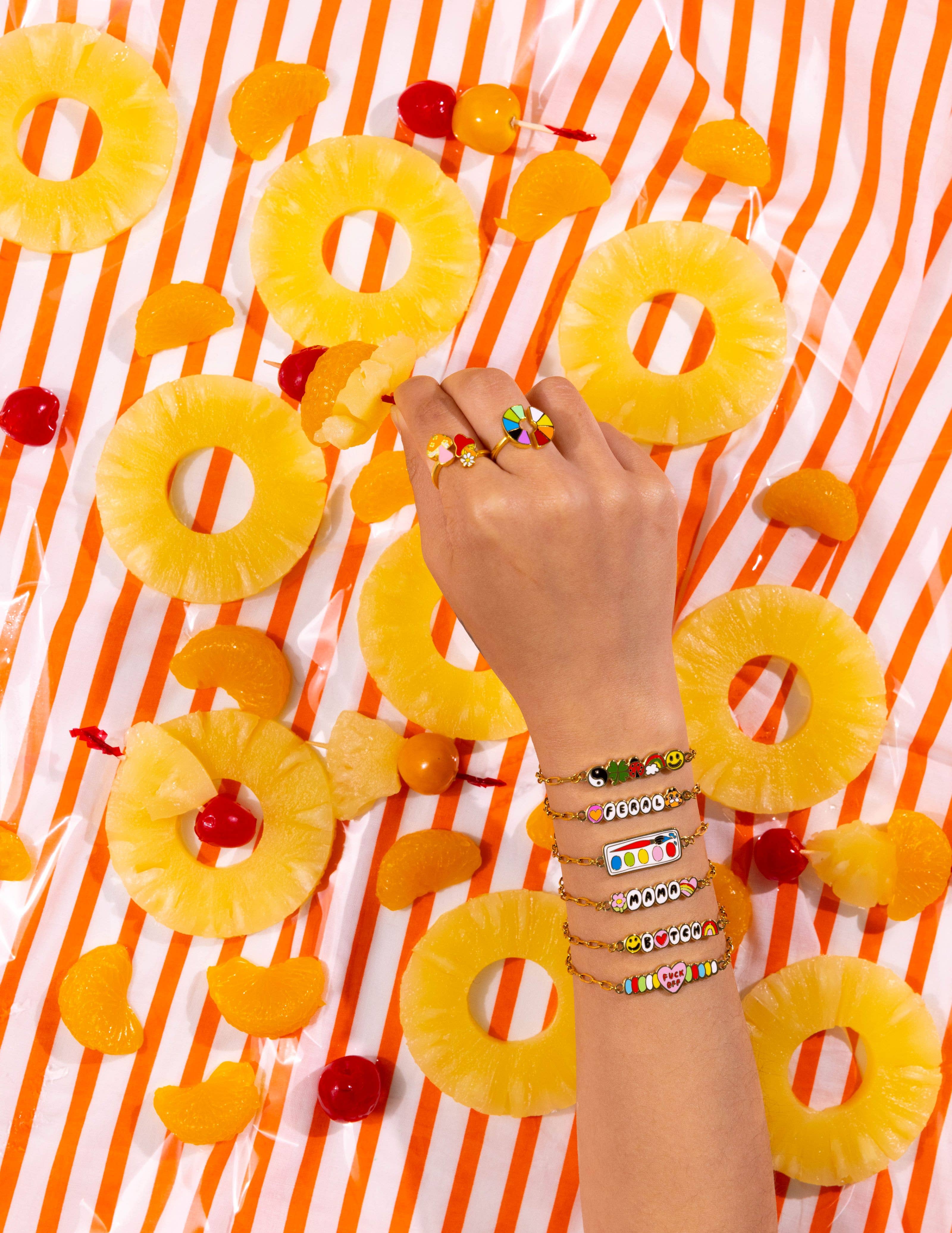 Yellow Owl Workshop - Lucky Charms Bracelet